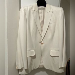 Stella McCartney white blazer size IT 42